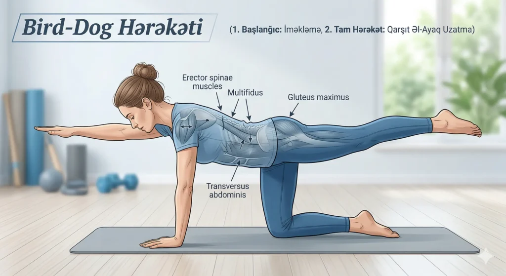 bel ağrısı üçün idman